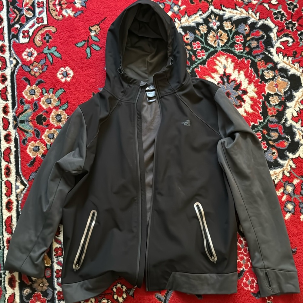 XL the north face zip up hoodie